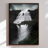 Lærredstryk - Dynjandi - Mads Iversen