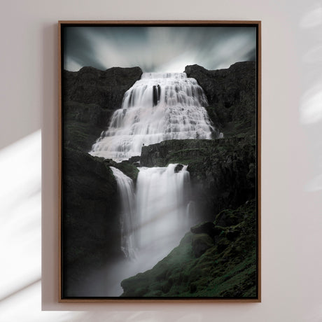 Lærredstryk - Dynjandi - Mads Iversen