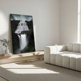 Lærredstryk - Dynjandi - Mads Iversen