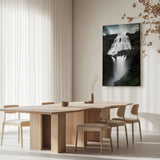 Lærredstryk - Dynjandi - Mads Iversen