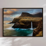 Lærredstryk - Gasadalur - Mads Iversen