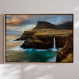 Lærredstryk - Gasadalur - Mads Iversen