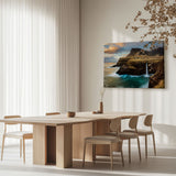 Lærredstryk - Gasadalur - Mads Iversen