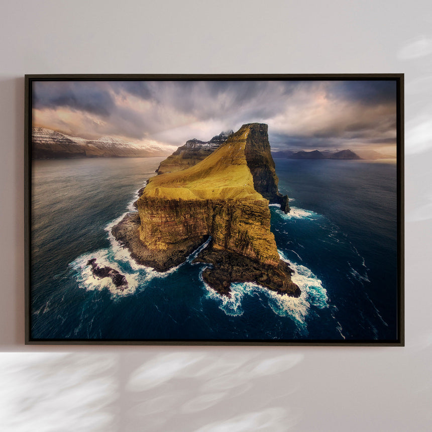 Lærredstryk - Kalsoy - Mads Iversen