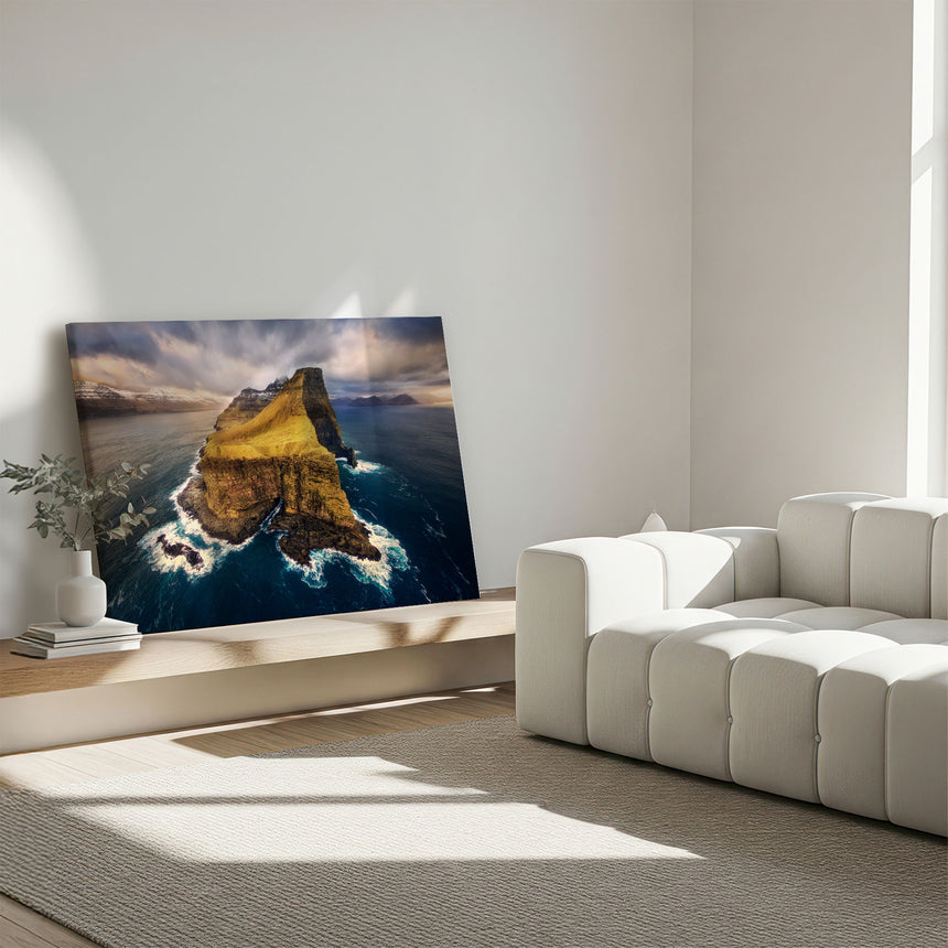 Lærredstryk - Kalsoy - Mads Iversen