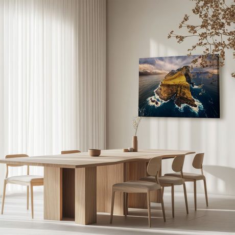 Lærredstryk - Kalsoy - Mads Iversen