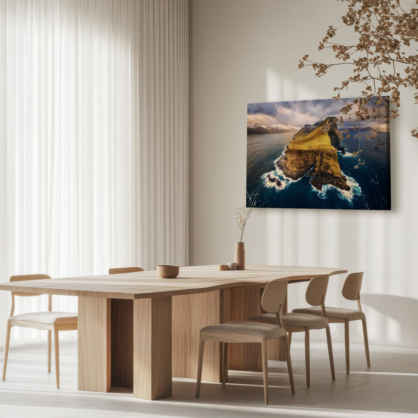 Lærredstryk - Kalsoy - Mads Iversen