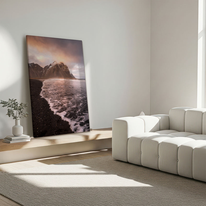 Lærredstryk - Stokksnes - Mads Iversen