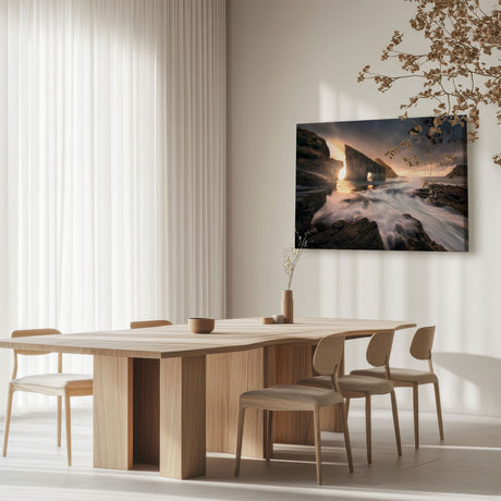 Lærredstryk - Drangarnir - Mads Iversen