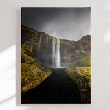 Lærredstryk - Dusty Waterfall - Mads Iversen