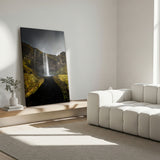 Lærredstryk - Dusty Waterfall - Mads Iversen