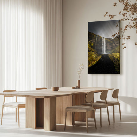 Lærredstryk - Dusty Waterfall - Mads Iversen