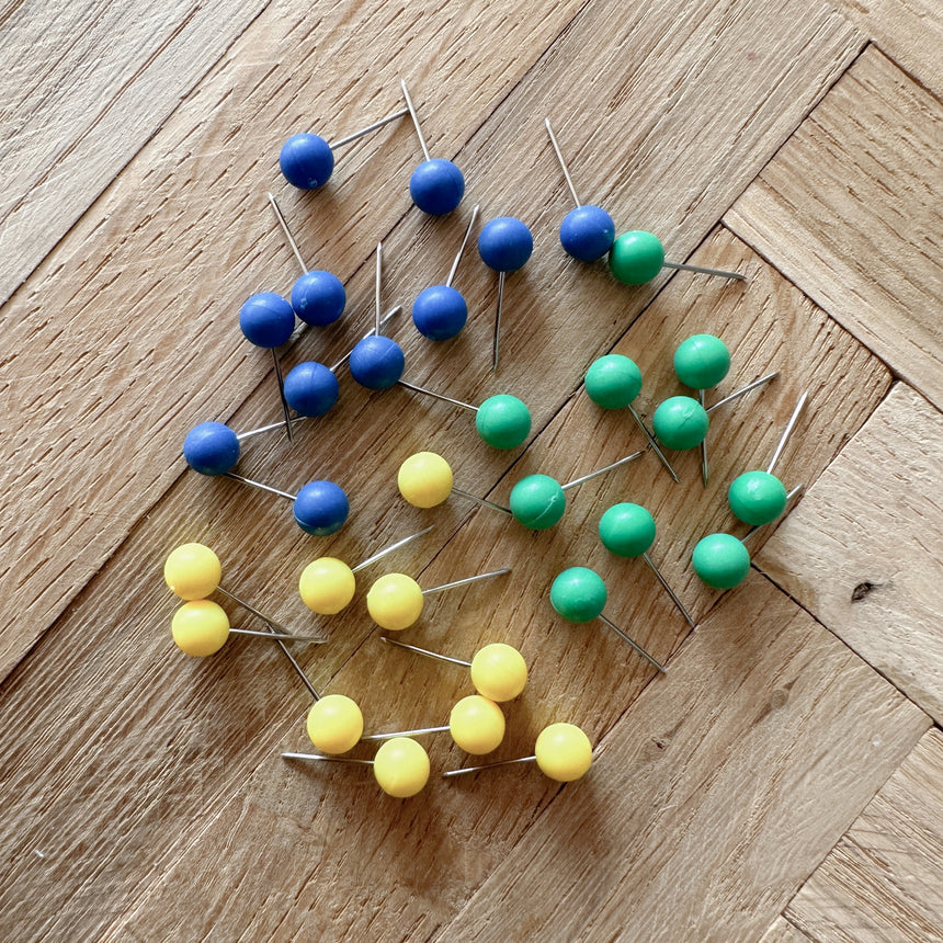 Rund tegnestift - 50 stk