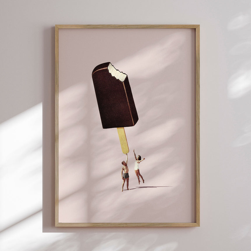 Plakat - Ice Cream - Maarten Léon