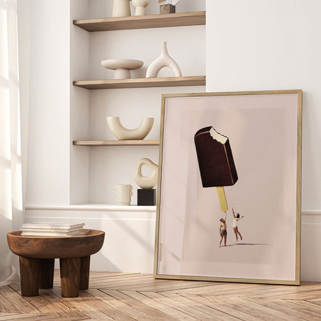 Plakat - Ice Cream - Maarten Léon - Incado
