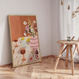 Plakat - Flowers & Figs - Goed Blauw