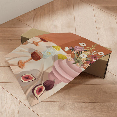 Plakat - Flowers & Figs - Goed Blauw - Incado