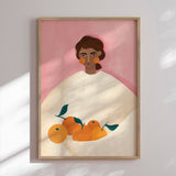 Plakat - The Woman With the Oranges - Bea Müller