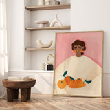 Plakat - The Woman With the Oranges - Bea Müller
