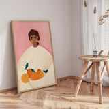 Plakat - The Woman With the Oranges - Bea Müller