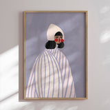 Plakat - The Woman With the White Hat - Bea Müller