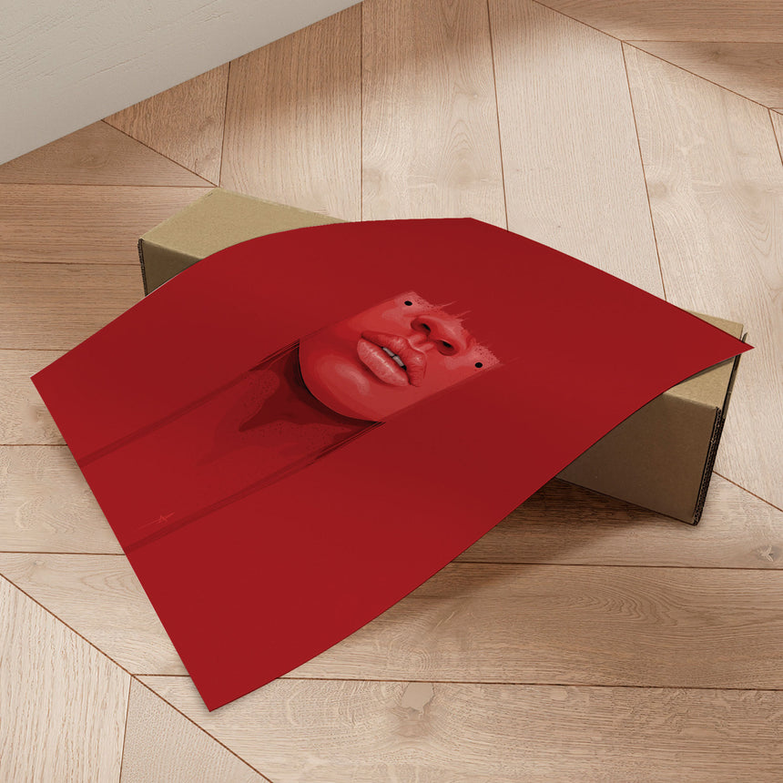 Plakat - Crimson Enigma - AnA Ariane