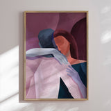 Plakat - Embrace of Souls - Goed Blauw