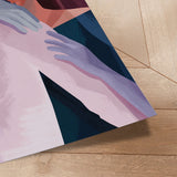 Plakat - Embrace of Souls - Goed Blauw