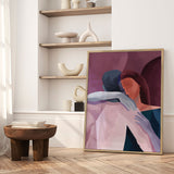 Plakat - Embrace of Souls - Goed Blauw