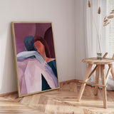 Plakat - Embrace of Souls - Goed Blauw