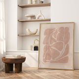 Plakat - Beige Abstract Shapes - Anne-Marie Volfova