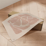 Plakat - Beige Abstract Shapes - Anne-Marie Volfova
