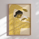Plakat - The Woman With a Bird - Bea Müller