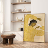 Plakat - The Woman With a Bird - Bea Müller