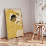 Plakat - The Woman With a Bird - Bea Müller