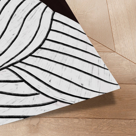 Plakat - The Woman With Black and White Stripes - Bea Müller