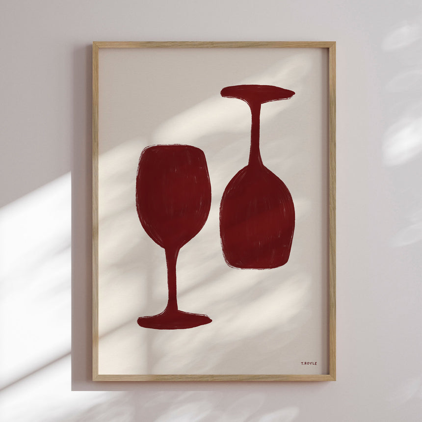 Plakat - Wine Time - Tara Royle