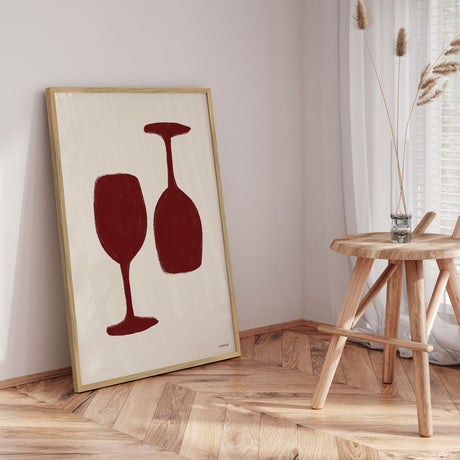 Plakat - Wine Time - Tara Royle - Incado