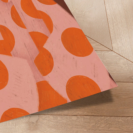 Plakat - Woman With Orange Dots - Bea Müller