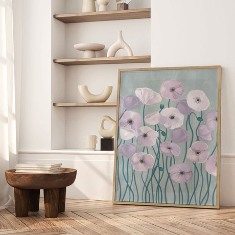 Plakat - Pastel Flowers - EMELIEmaria - Incado
