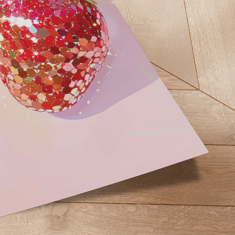 Plakat - Sparkling Strawberries - Melloi Art Prints