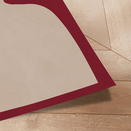 Plakat - Minimalist Beige Shapes - Vitor Costa