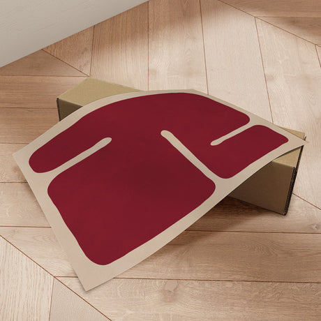 Plakat - Crimson Contours - Vitor Costa - Incado