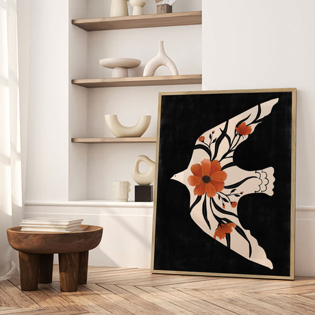 Plakat - Flower Bird - Elena Ristova - Incado