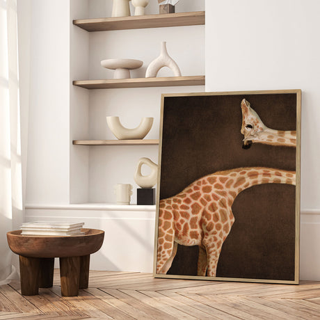 Plakat - Giraffe Illusion - Marja van den Hurk - Incado