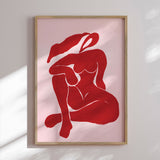 Plakat - Crimson Silhouette - Santhosh ch