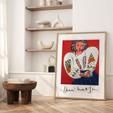 Plakat - La Blouse Roumaine - Henri Matisse