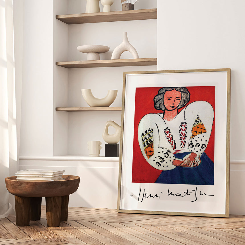 Plakat - La Blouse Roumaine - Henri Matisse