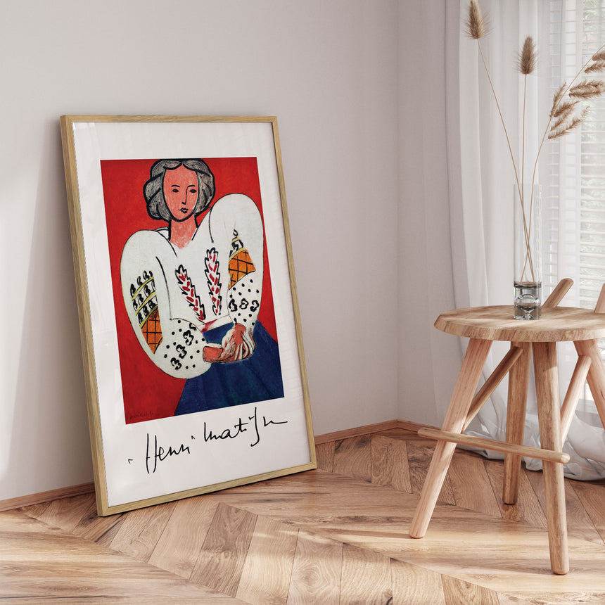 Plakat - La Blouse Roumaine - Henri Matisse