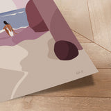 Plakat - Serene Sunset Gaze - Ralu S